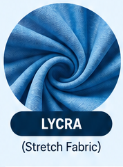 Lycra stretch fabric swatch